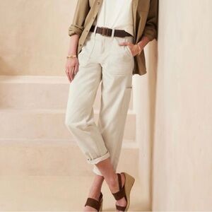 Banana Republic Factory High Rise Barrel Jeans size 28